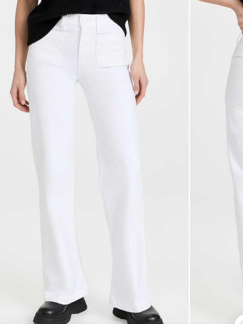 PAIGELeenah Stretch Straight-Fit Jeans Size 27
